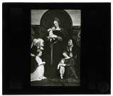 Musée de Dresde (Allemagne), tableau de Holbein « Vierge à l'enfant du bourgmestre Meyer ».