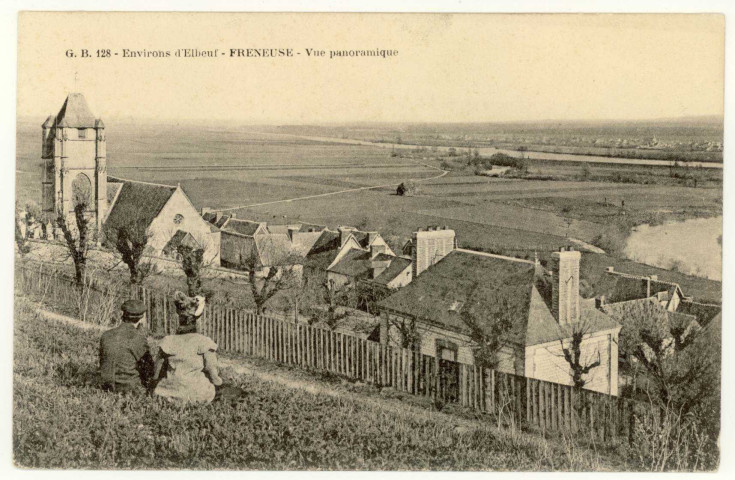 Freneuse-sur-Risle. Vue Panoramique.