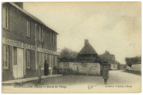 Goupillières. Entrée du village.
