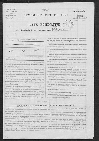 FRESNE(LE) 1921