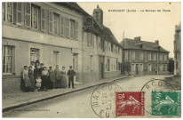 Harcourt. Le Bureau de Poste.