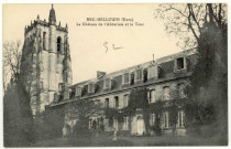 Bec-Hellouin (Le). Le Château de l'Abbatiale et la Tour.