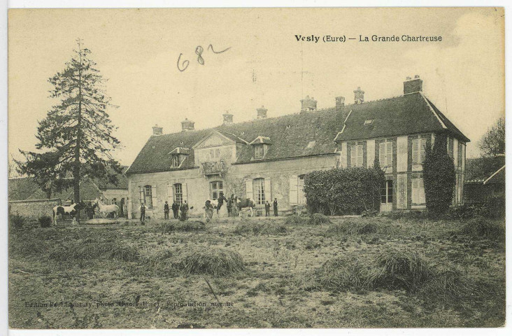 Vesly. La Grande Chartreuse.