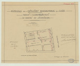 Evreux _"Bureaux de l'Inspection académique. Projet d'agrandissement du cabinet du secrétaire".