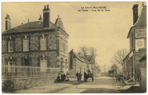 Haye-Malherbe (La). La Poste - Rue de la Gare.