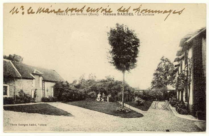 Gaillon. Bailly, par Gaillon-Maison BARDEL - La Terrasse.
