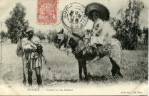 TUNISIE. - Cavalier et son Suivant