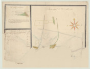 Condé-sur-Iton - "Plan des terres de la chapelle Saint-Lambert". *