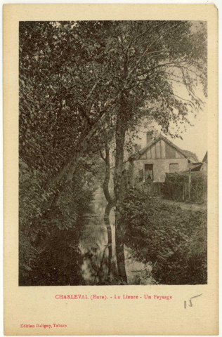 Charleval. La Lieure-Un Paysage.