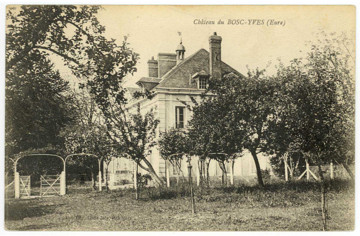 Neuville-du-Bosc (La). Château du Bosc-Yves (Eure).