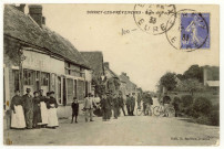 Boisset-les-Prévanches. Route de Pacy.