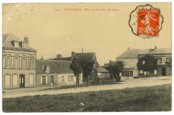 Neuve-Lyre (La). Place de la Croix (2e série).