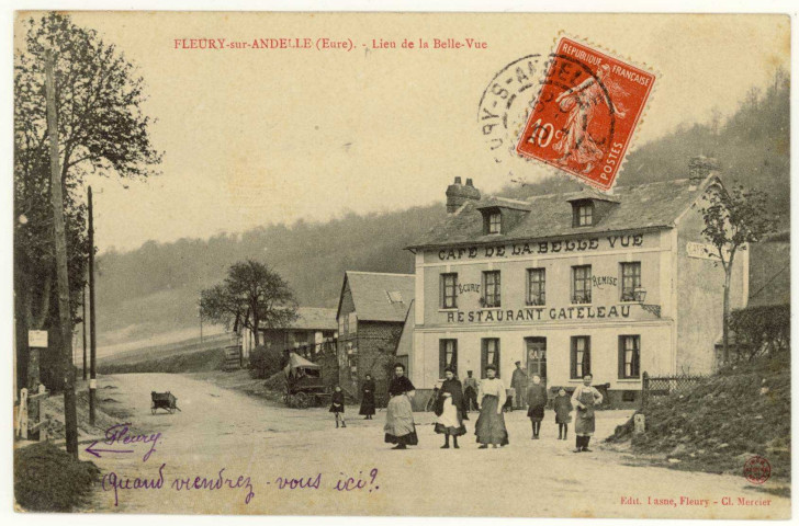Fleury-sur-Andelle. Lieu de la Belle-Vue.