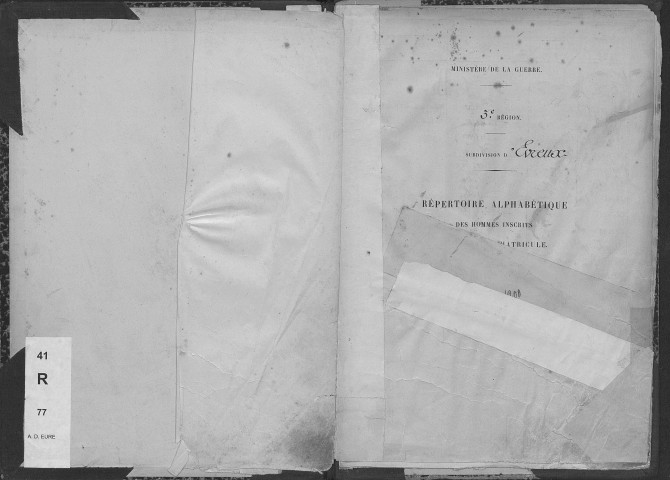 Evreux. Répertoire alphabétique (1900)