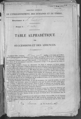 Tables 1892-1902