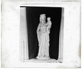 Statue de Vierge à l'enfant de l'église de Sancourt (Eure).