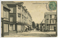 Thiberville. Rue d'Orbec.