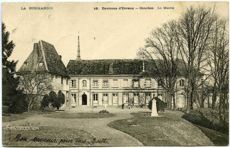 Conches-en-Ouche. La Mairie.