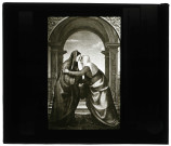 Musée de Florence (Italie), tableau d'Albertinelli "La Visitation".