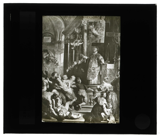 Musée de Vienne (Autriche), tableau de Rubens « Saint-Ignace de Loyola guérit les possédés ».