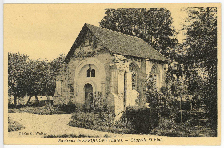 Fontaine-la-Soret. Chapelle St-Eloi.
