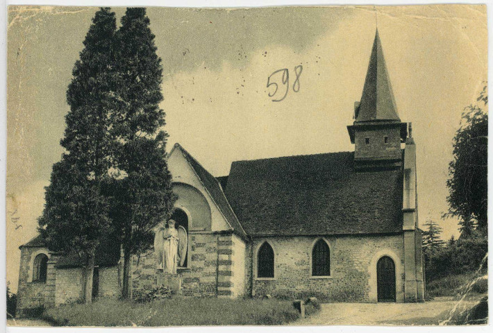 Saint-Pierre-du-Vauvray. L'Eglise.