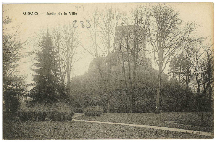 Gisors. Jardin de la Ville.