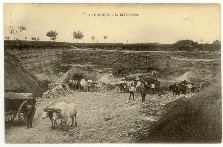 Cahaignes. La Sablonnière.