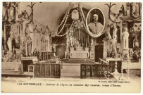 Bottereaux (Les). Intérieur de l'Eglise (en Médaillon Mgr Gaudron, Evêque d'Evreux).