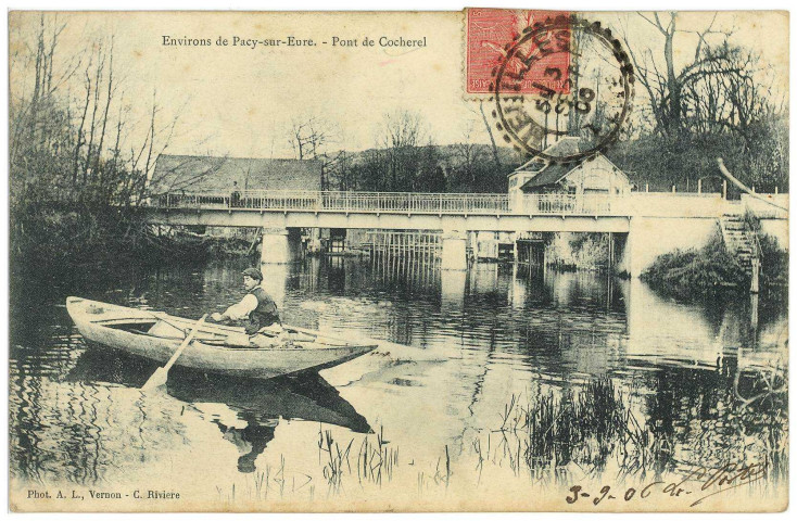 Houlbec. Pont de Cocherel.