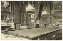 Haye-Malherbe (La). Château d'Argeronne, le Billard.