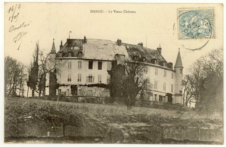 Dangu. Le Vieux Château.