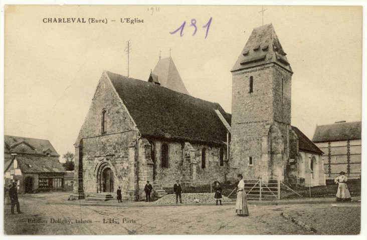 Charleval. L'Eglise.