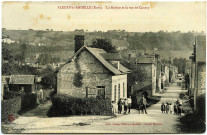 Fleury-sur-Andelle. La Ravine et la rue de Courcy.