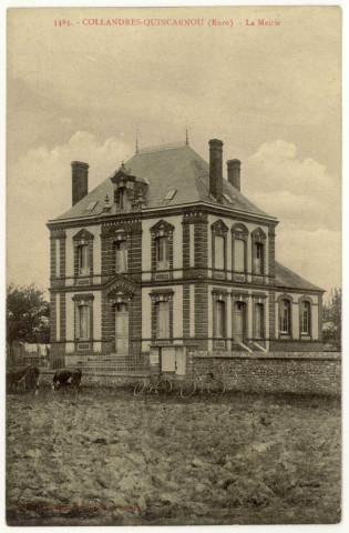 Collandres-Quincarnon. La Mairie.