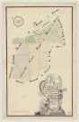 Boisemont - "Plan parcellaire des terres et ferme de La Hunière appartenant à l'abbaye royale de Fontaine-Guérard" *. "Atlas des pièces de terres détachées et dépendantes de la ferme de La Hunière, situées sur différentes paroisses". *