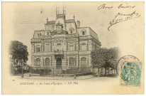 Louviers-Ville. La Caisse d'Epargne.