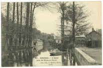 Gisors. L'Epte près des Bains de Gisors.
