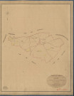 Sassey. Tableau d'assemblage _ du Plan Parcellaire de la Commune de Sassey _ Canton de Evreux Sud - Evreux - Eure. _ Terminé sur le Terrain le 25 Aout 1841, sous l'administration de M. Zédé, Préfet _ M. Chéron, Maire _ sous la Direction de M. Garnier, Directeur des Contributions directes _ M. Le Fébure, Géomètre en Chef. _ Par M. Pizier, Géomètre de 1re classe.