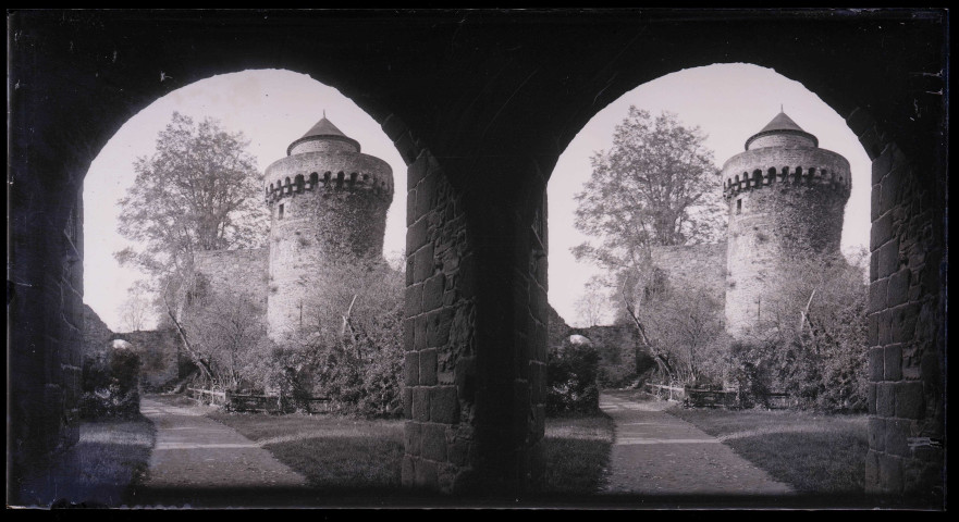 Tour du château de Fougères (Ille-et-Vilaine).