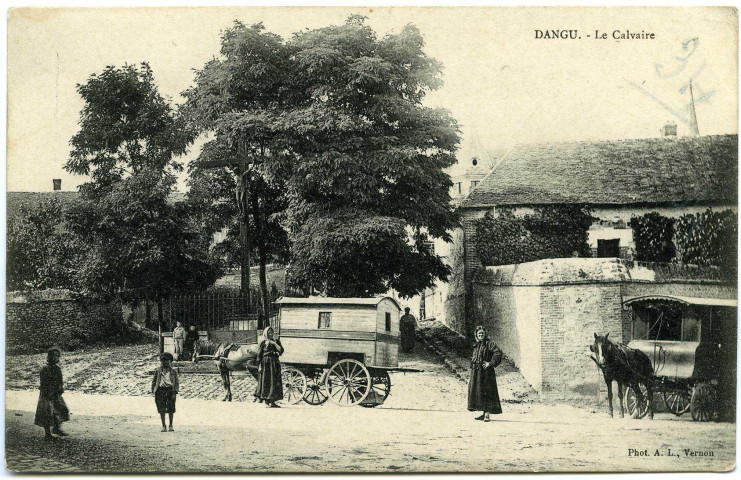 Dangu. Le Calvaire.