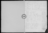 Tables (1903-1912)
