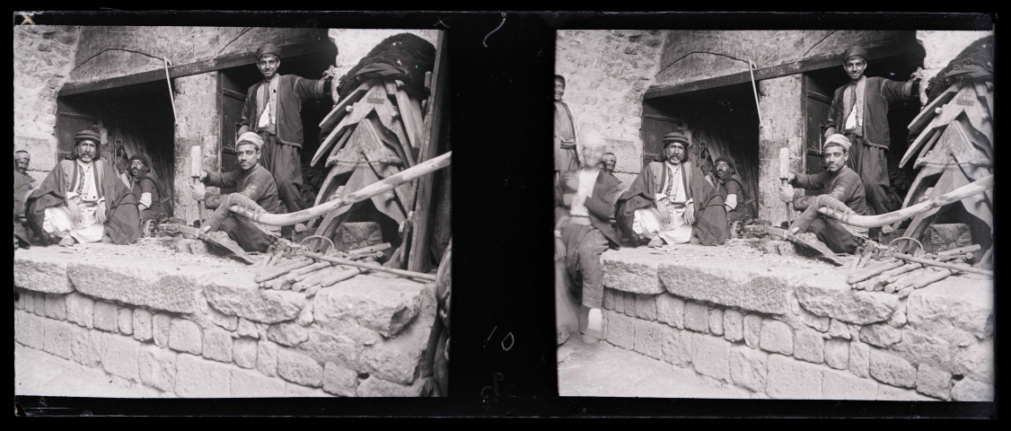 Atelier de bâts pour camélidés.