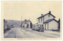 Cormeilles. La Gare-Chemin de fer d'intérêt local.