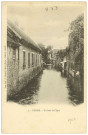 Gisors. Un bras de l'Epte.