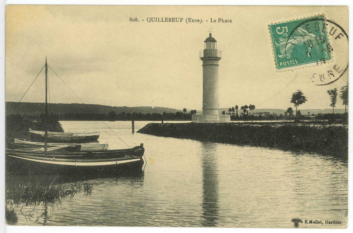 Quillebeuf-sur-Seine. Le Phare.