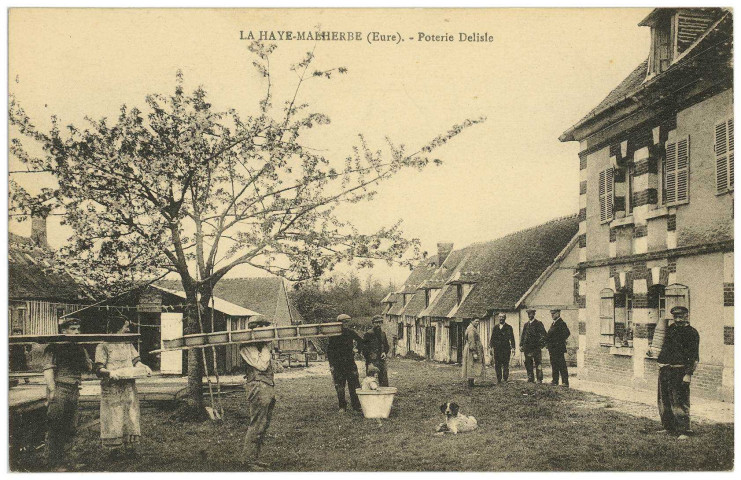 Haye-Malherbe (La). Poterie Delisle.