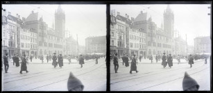 Grand place Riggenbach (Allemagne).