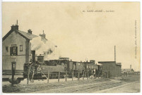 Saint-André-de-l'Eure. La Gare.