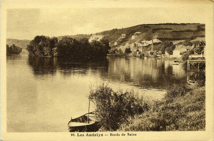 Andelys (Les). Bords de Seine.
